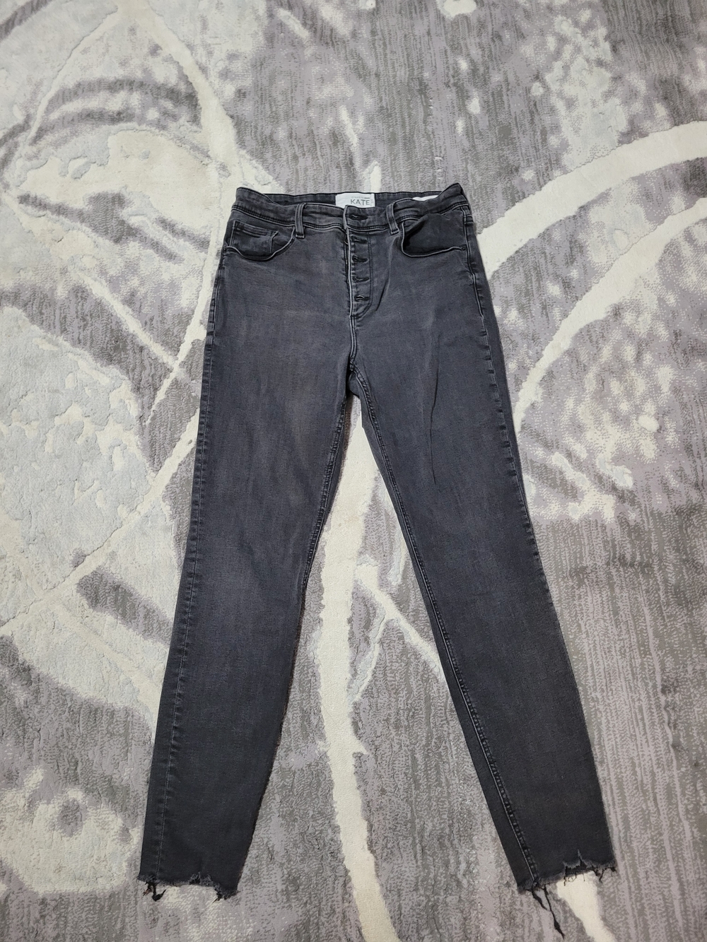 Dynamite Kate Washed Black High-Rise Jeans Size 30 (10)